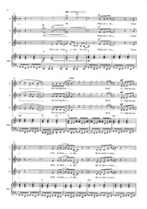 Black is Black SSA score pg. 2