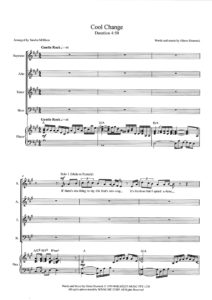 Cool Change SATB pg.1