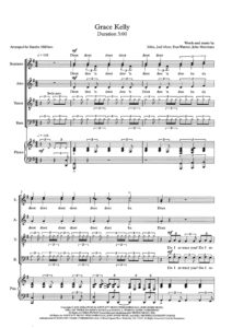 Grace Kelly SATB pg. 1
